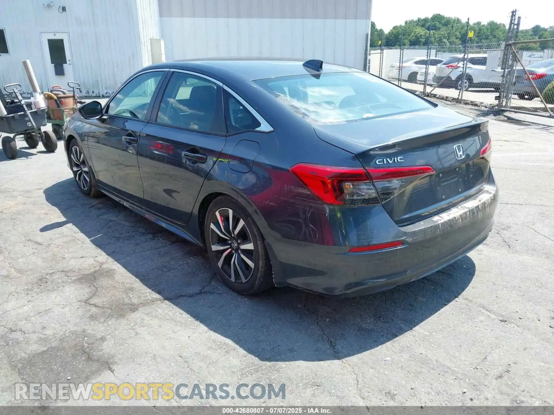 3 Photograph of a damaged car 2HGFE1F75PH302414 HONDA CIVIC 2023