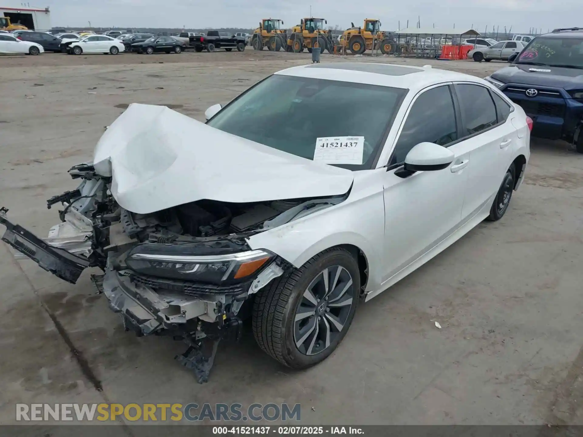 2 Photograph of a damaged car 2HGFE1F75PH302767 HONDA CIVIC 2023