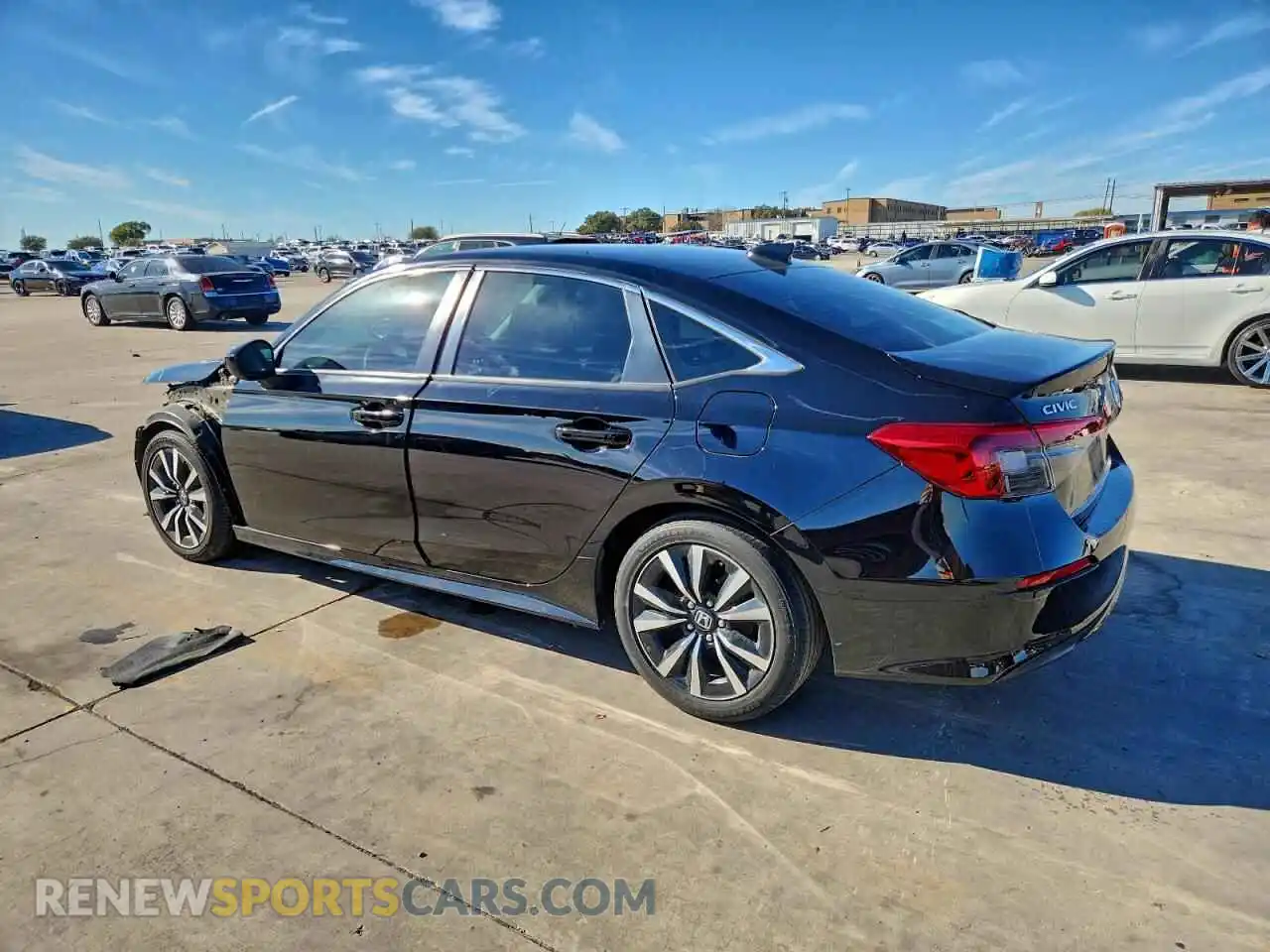 2 Photograph of a damaged car 2HGFE1F75PH307726 HONDA CIVIC 2023