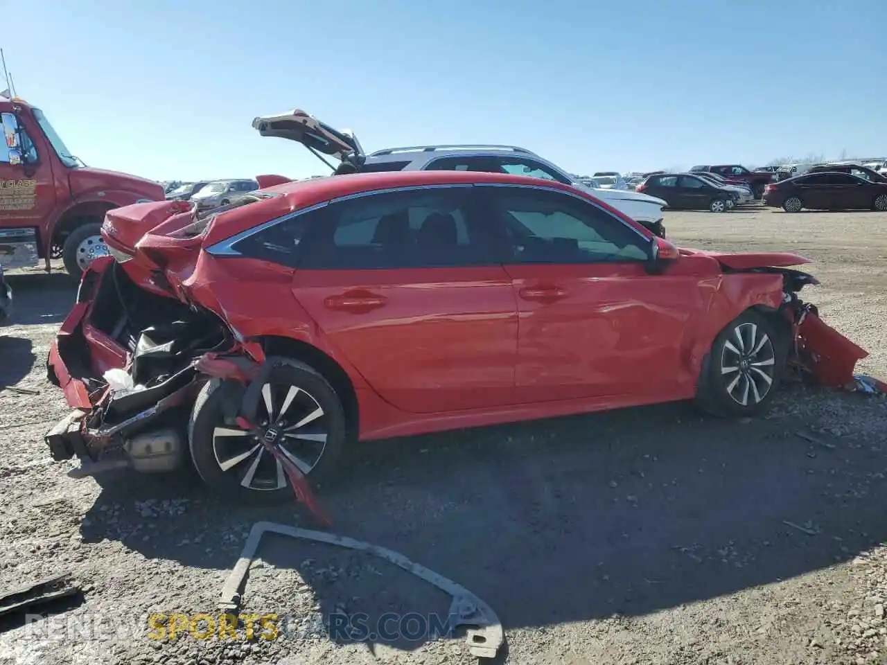 3 Photograph of a damaged car 2HGFE1F76PH323255 HONDA CIVIC 2023
