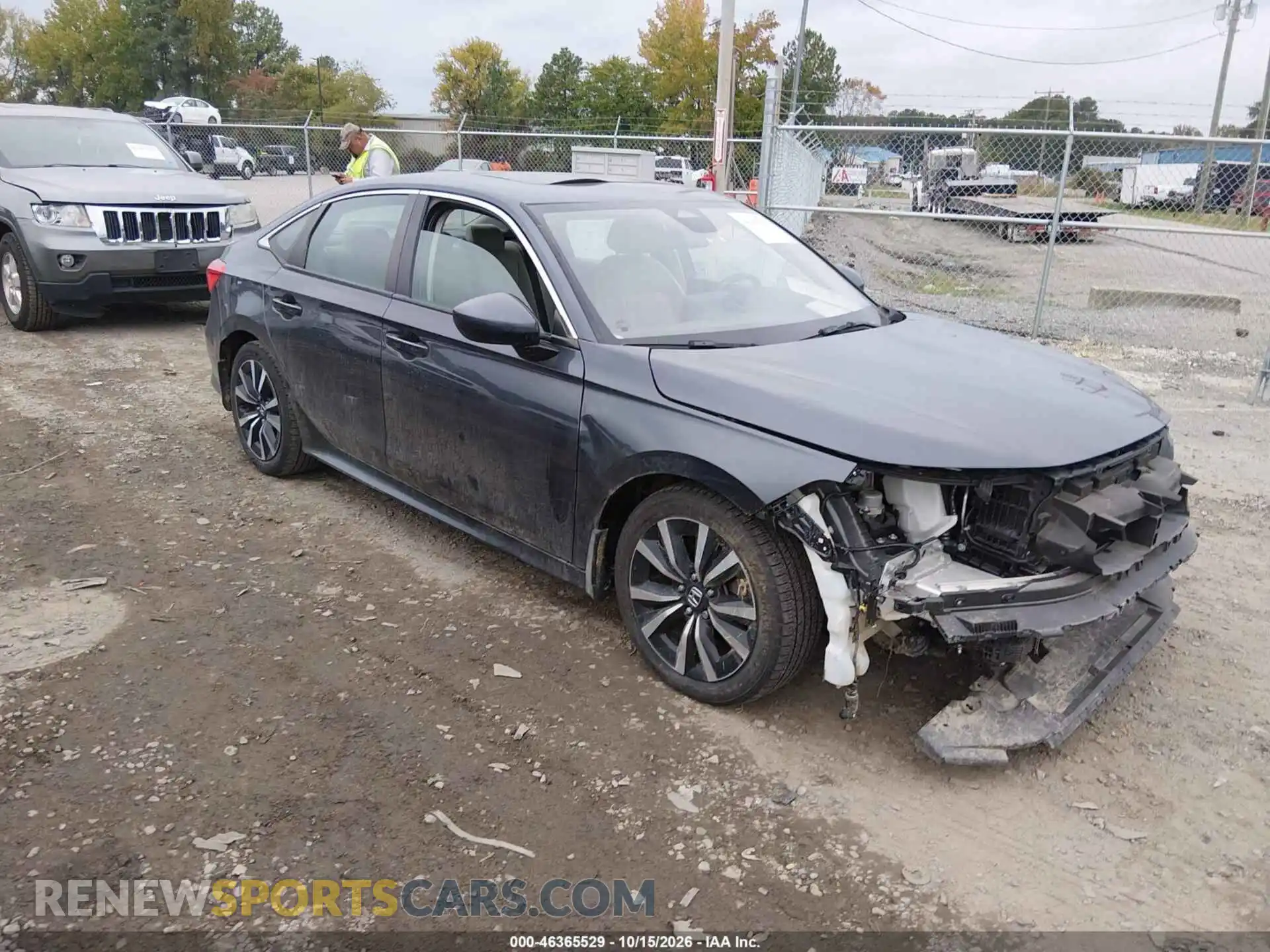 1 Photograph of a damaged car 2HGFE1F77PH309347 HONDA CIVIC 2023
