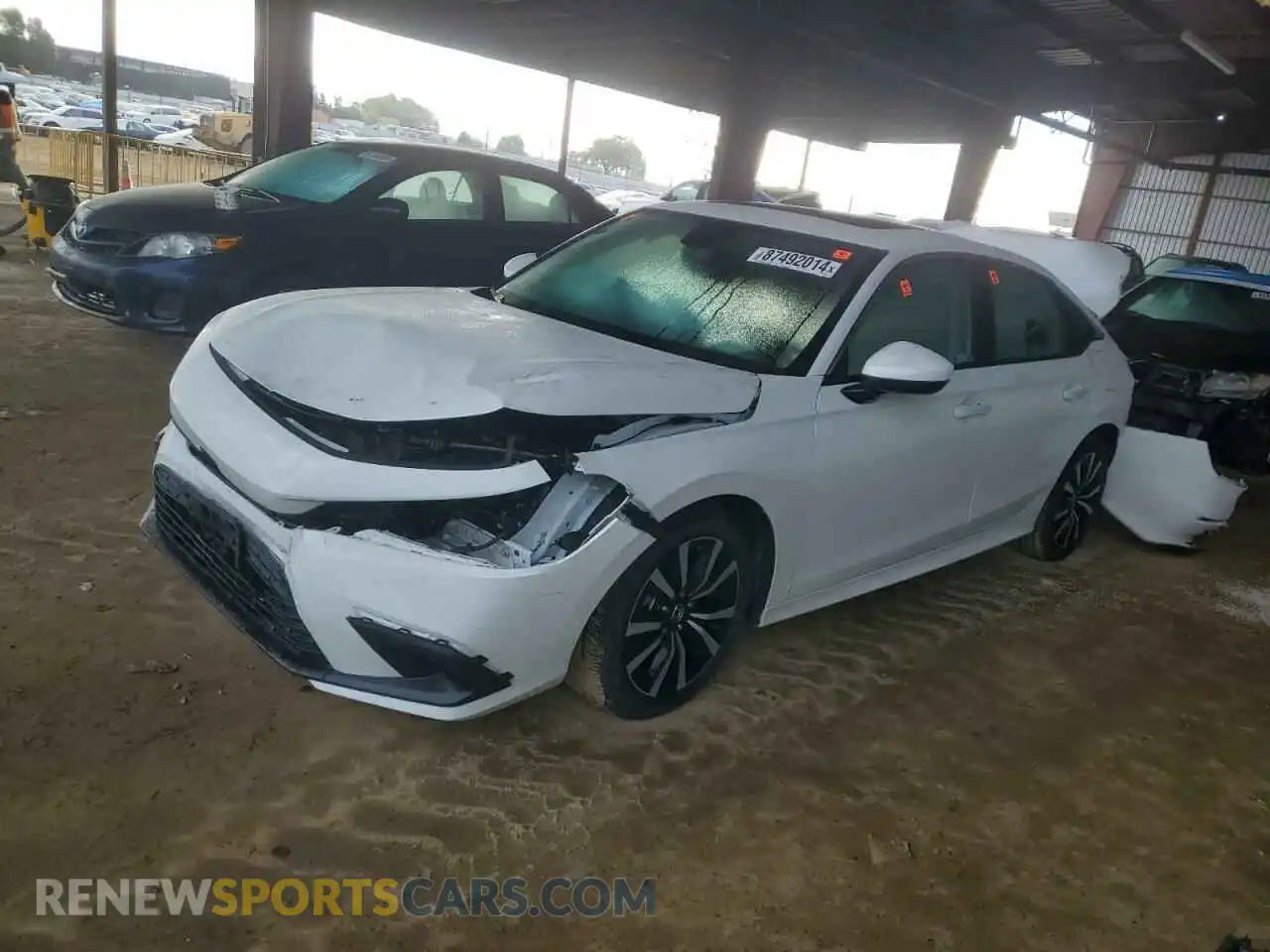 1 Photograph of a damaged car 2HGFE1F77PH315990 HONDA CIVIC 2023