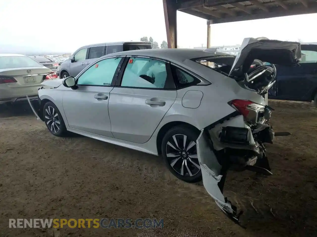 2 Photograph of a damaged car 2HGFE1F77PH315990 HONDA CIVIC 2023