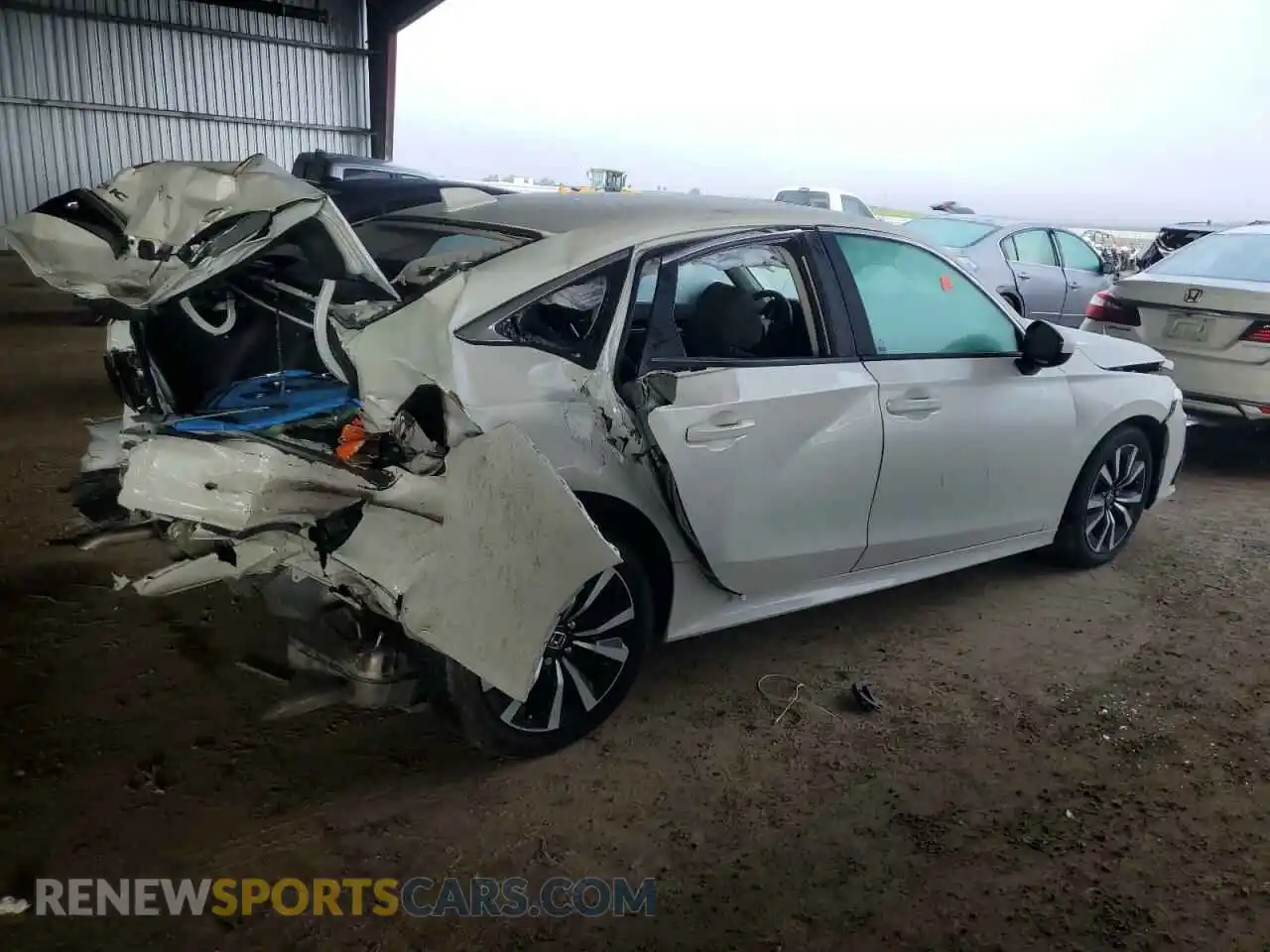 3 Photograph of a damaged car 2HGFE1F77PH315990 HONDA CIVIC 2023