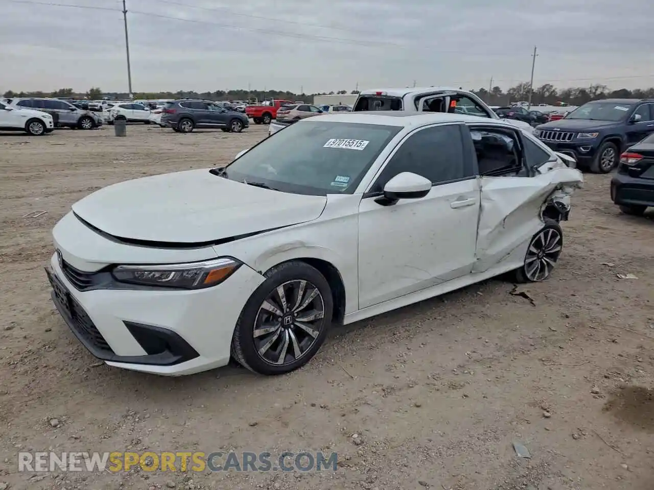 1 Photograph of a damaged car 2HGFE1F77PH324592 HONDA CIVIC 2023