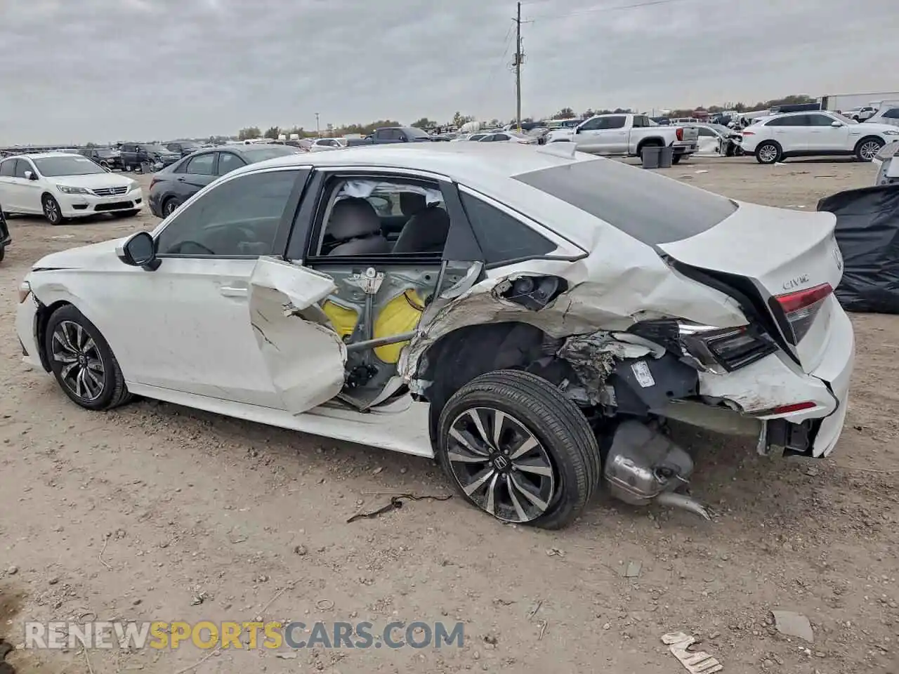2 Photograph of a damaged car 2HGFE1F77PH324592 HONDA CIVIC 2023