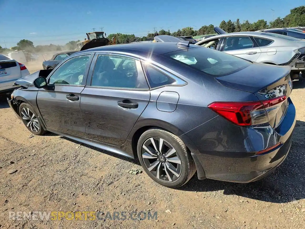2 Photograph of a damaged car 2HGFE1F78PH302276 HONDA CIVIC 2023
