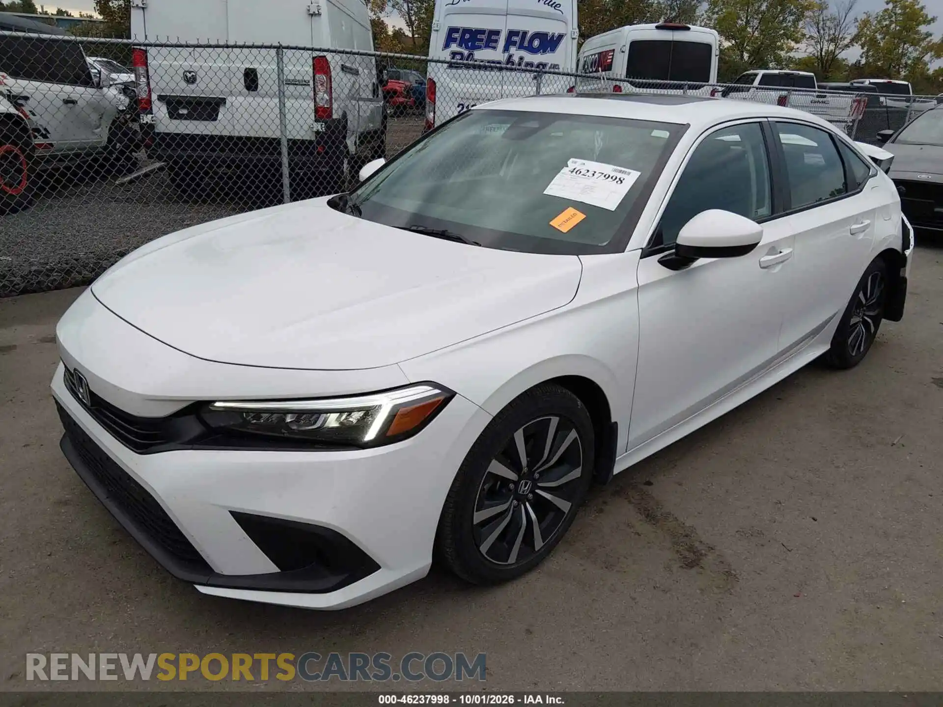 2 Photograph of a damaged car 2HGFE1F78PH304416 HONDA CIVIC 2023