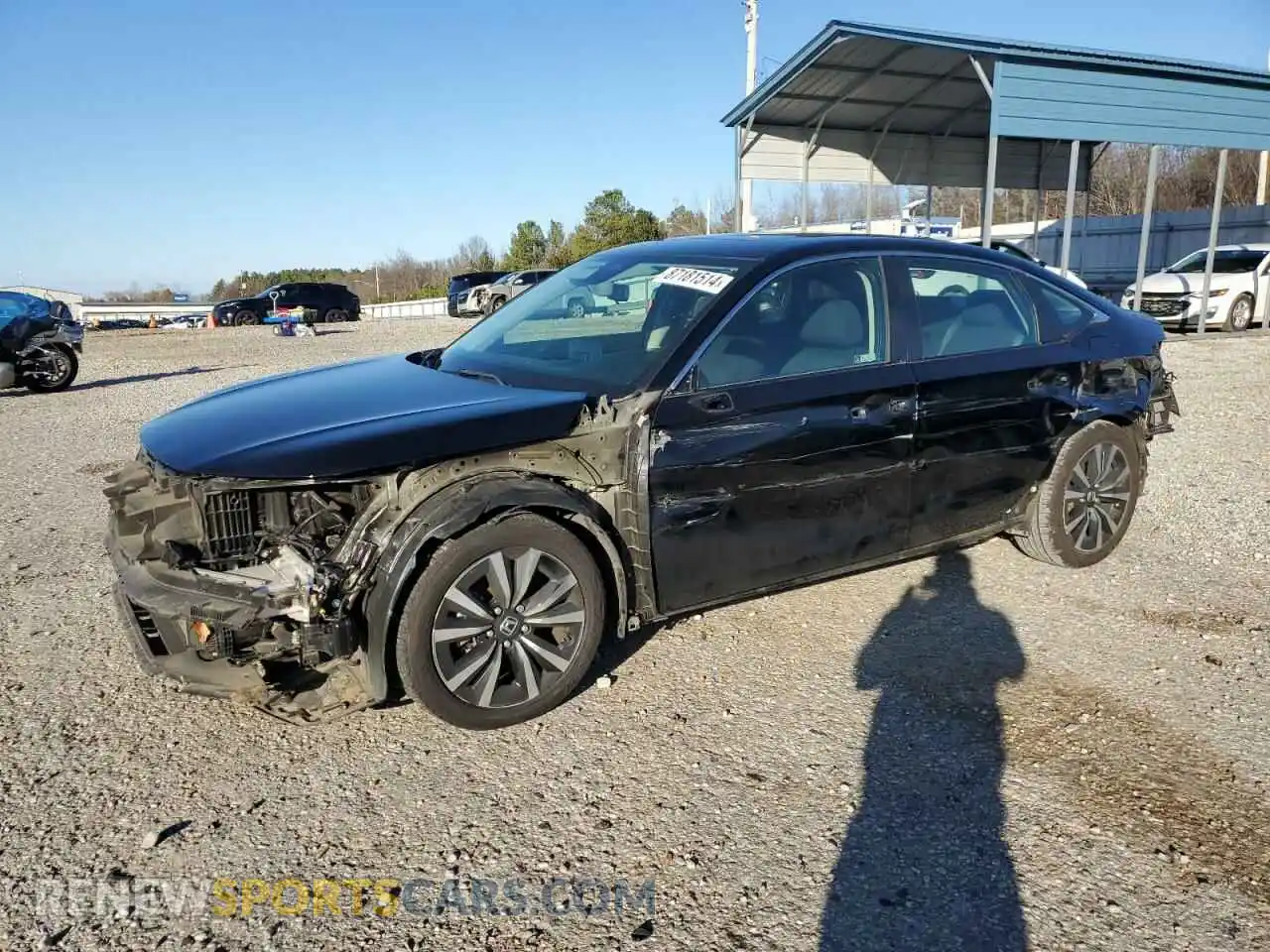 1 Photograph of a damaged car 2HGFE1F79PH303291 HONDA CIVIC 2023