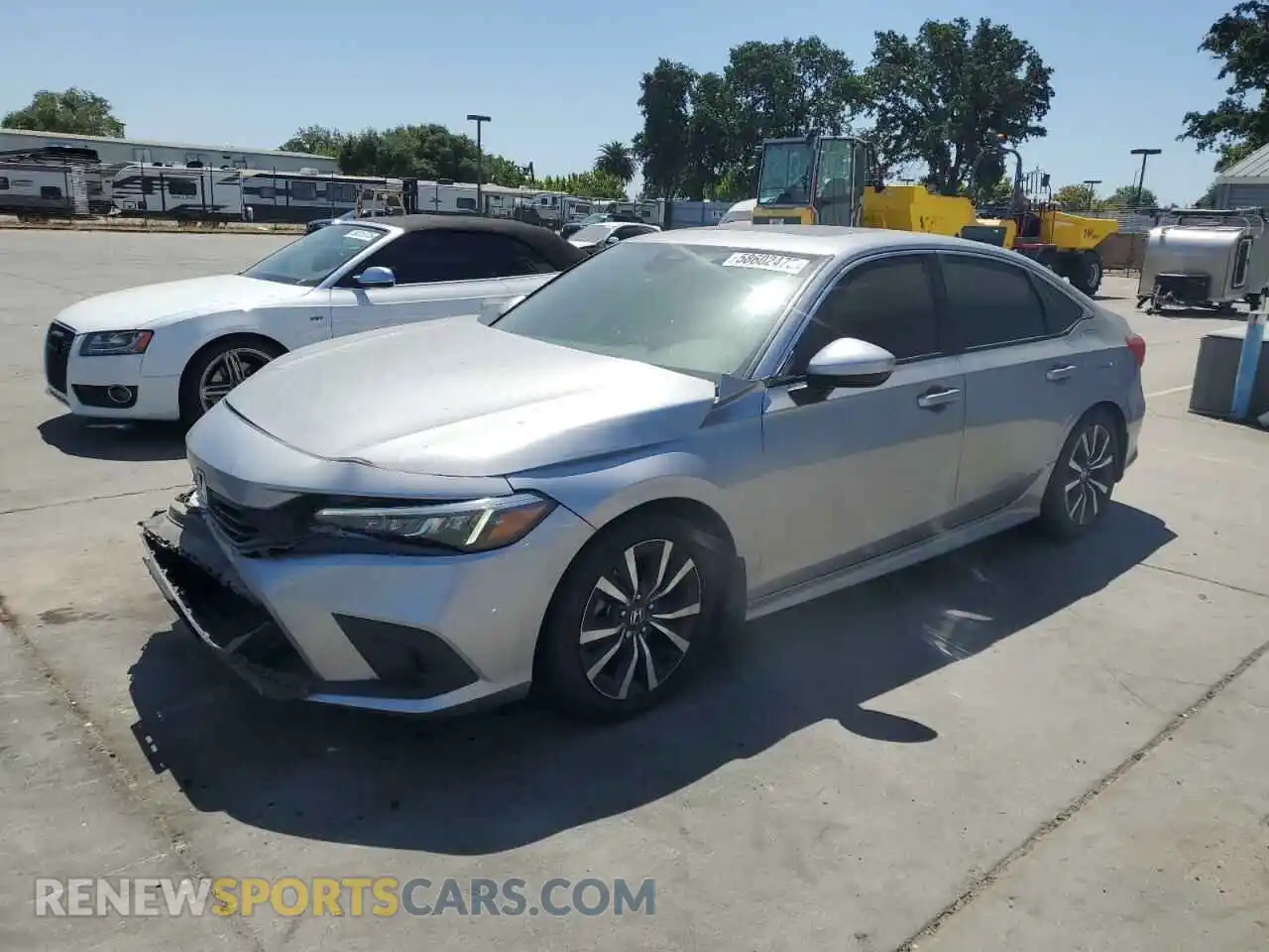 1 Photograph of a damaged car 2HGFE1F79PH307857 HONDA CIVIC 2023