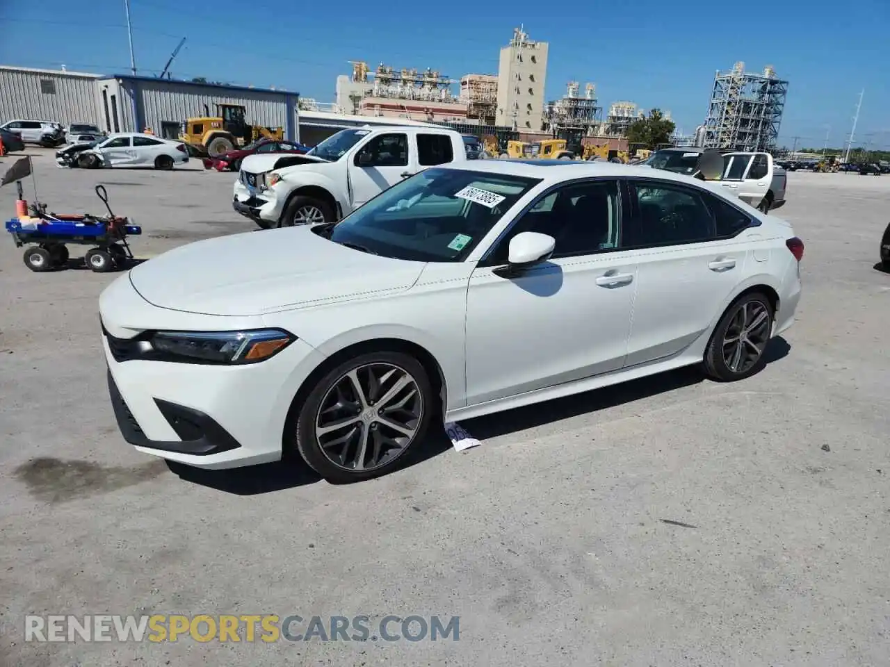 1 Photograph of a damaged car 2HGFE1F90PH324239 HONDA CIVIC 2023