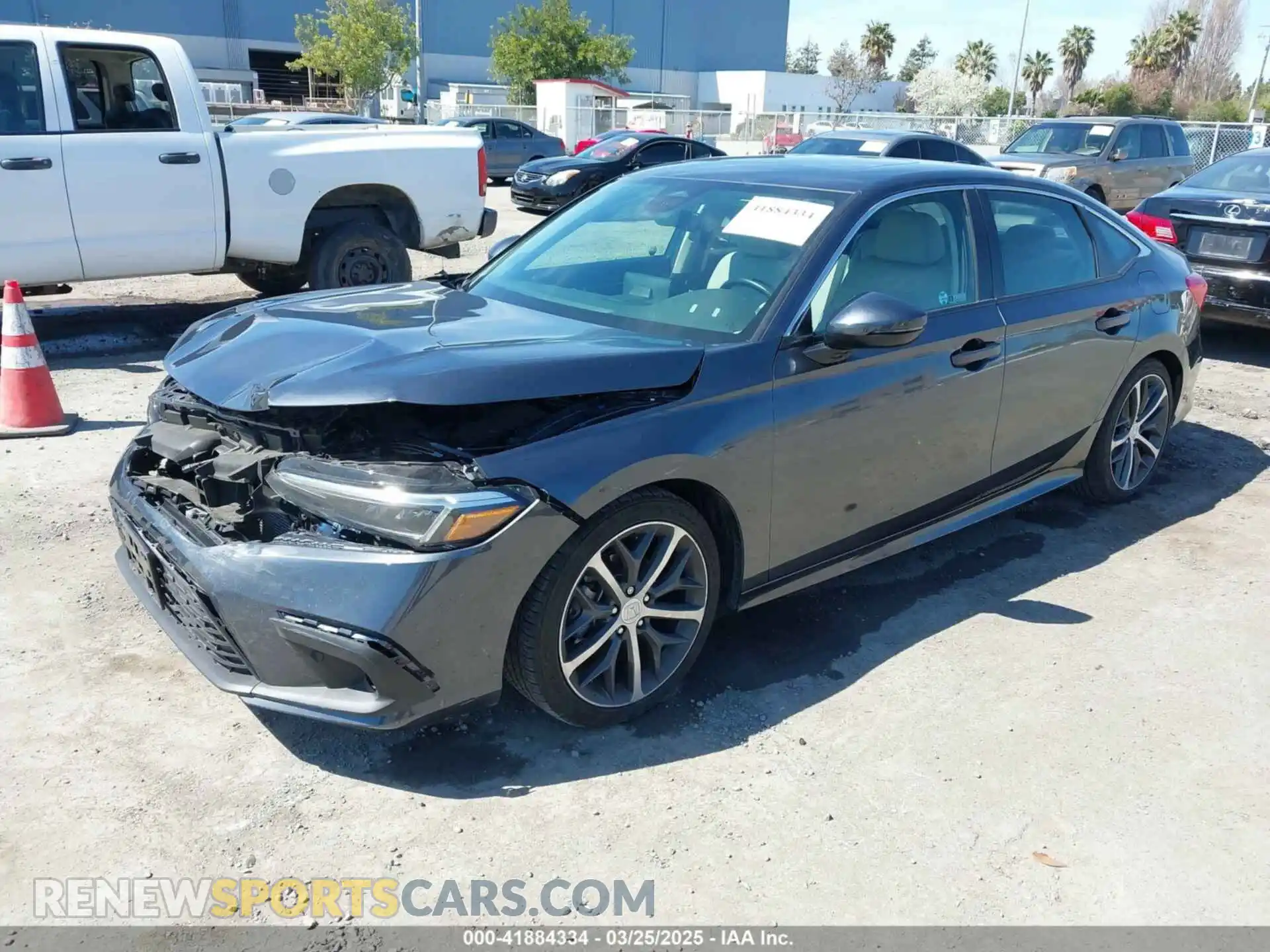 2 Photograph of a damaged car 2HGFE1F91PH310656 HONDA CIVIC 2023