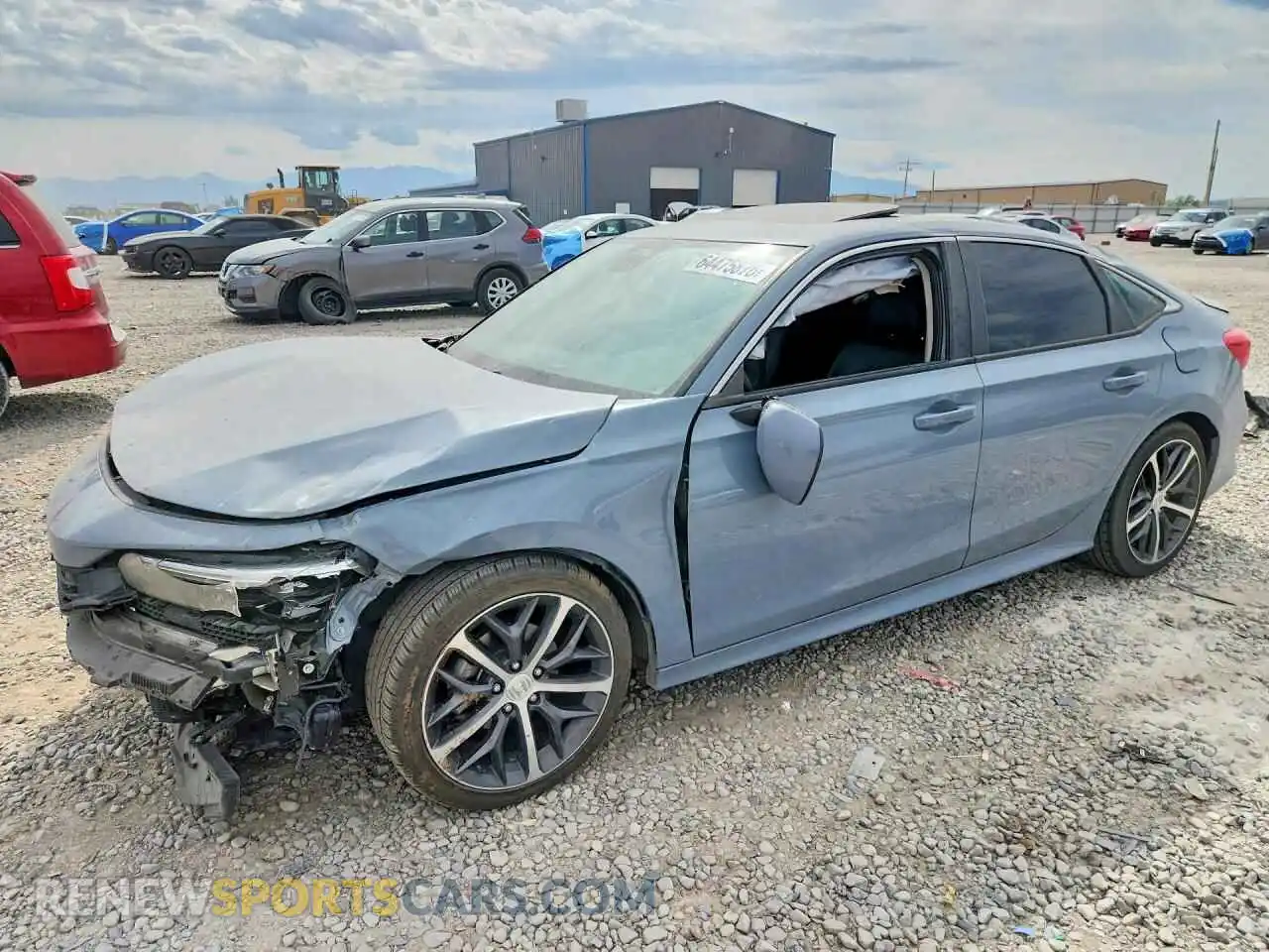 1 Photograph of a damaged car 2HGFE1F91PH314934 HONDA CIVIC 2023