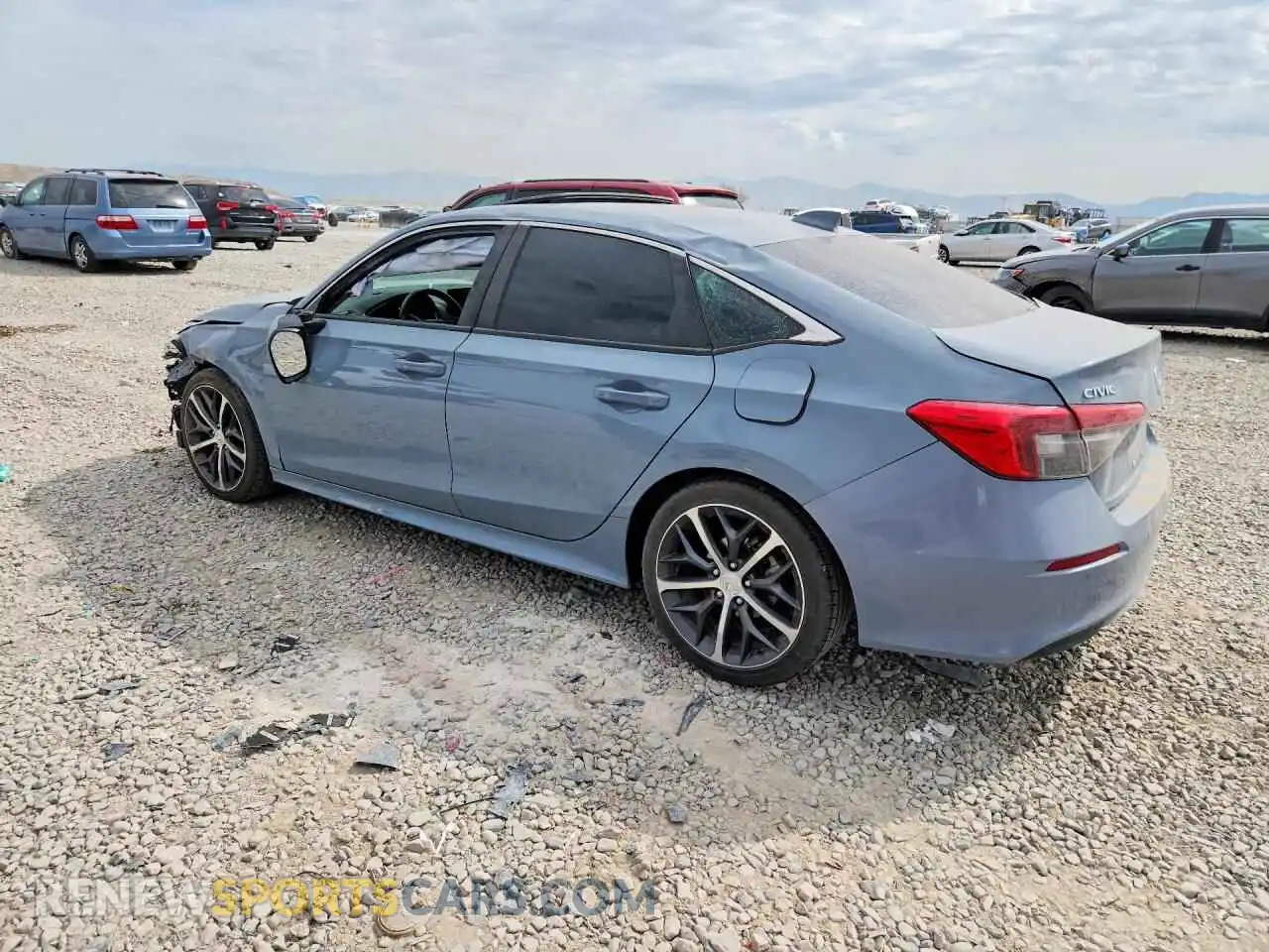 2 Photograph of a damaged car 2HGFE1F91PH314934 HONDA CIVIC 2023