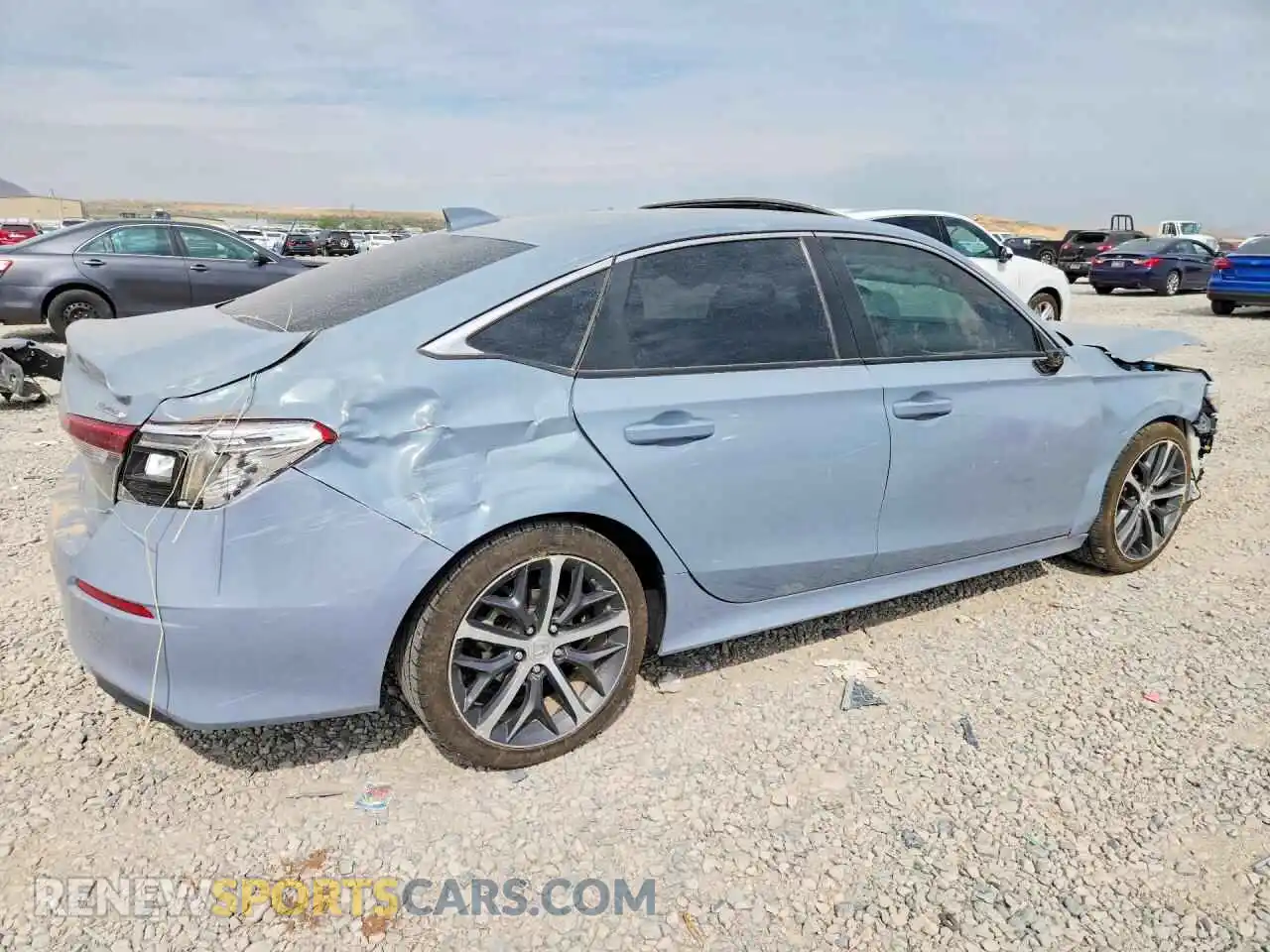 3 Photograph of a damaged car 2HGFE1F91PH314934 HONDA CIVIC 2023