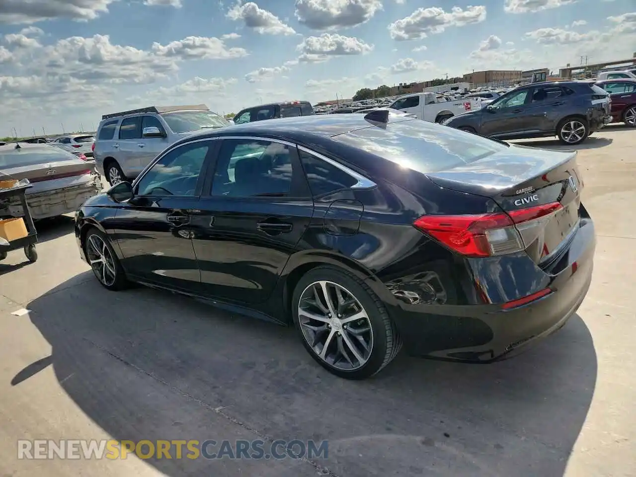2 Photograph of a damaged car 2HGFE1F91PH317736 HONDA CIVIC 2023