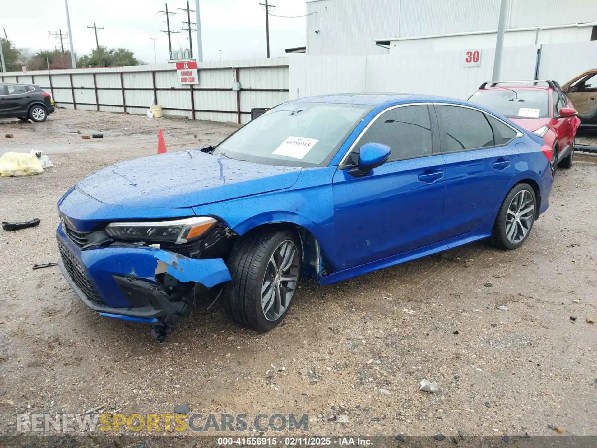 2 Photograph of a damaged car 2HGFE1F92PH317695 HONDA CIVIC 2023