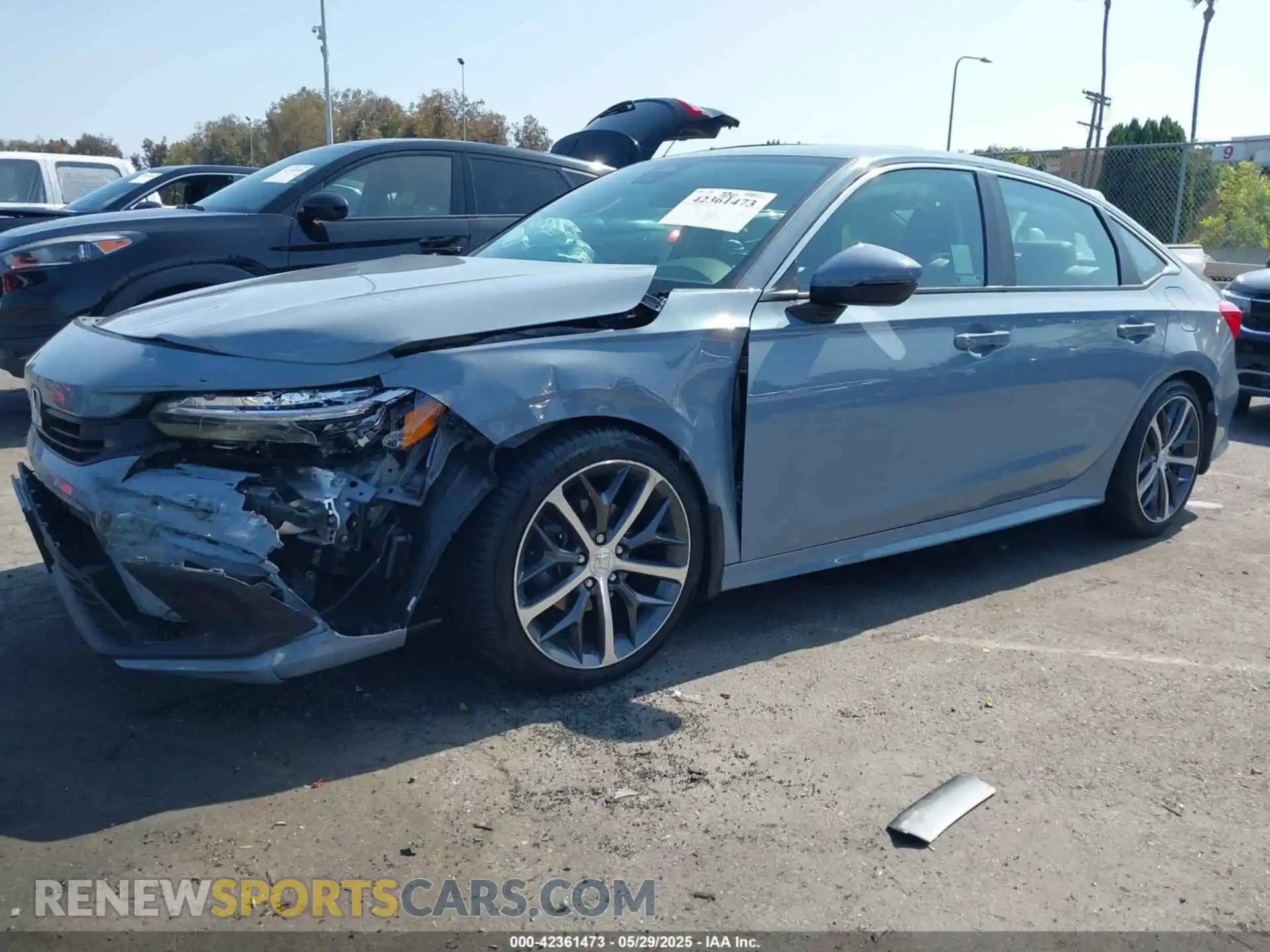 2 Photograph of a damaged car 2HGFE1F92PH322377 HONDA CIVIC 2023