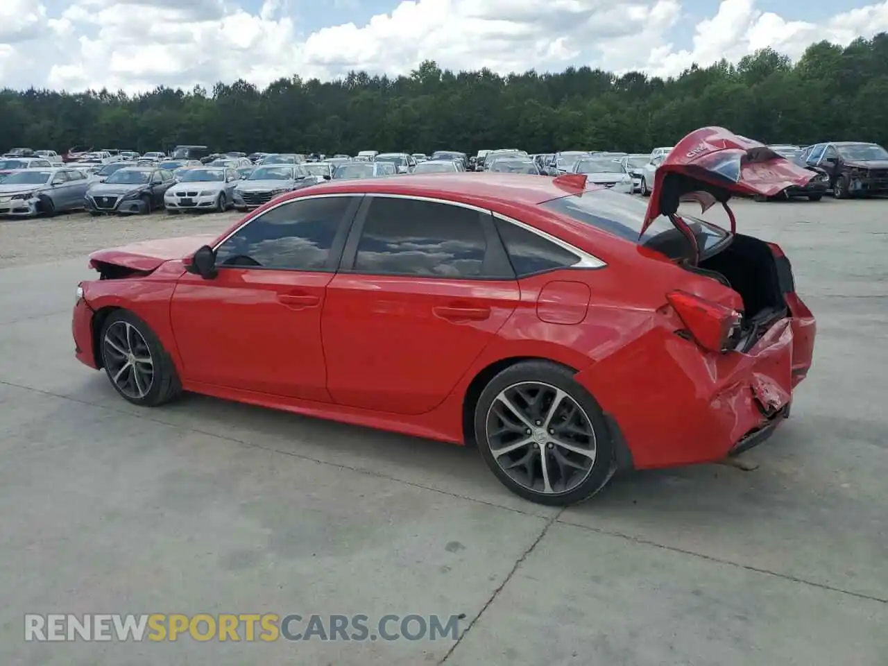 2 Photograph of a damaged car 2HGFE1F93PH301747 HONDA CIVIC 2023