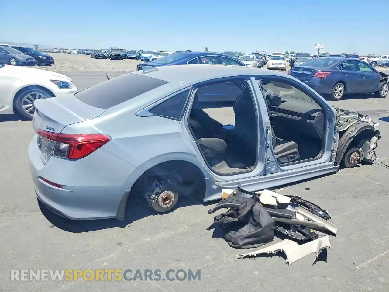 3 Photograph of a damaged car 2HGFE1F94PH301272 HONDA CIVIC 2023