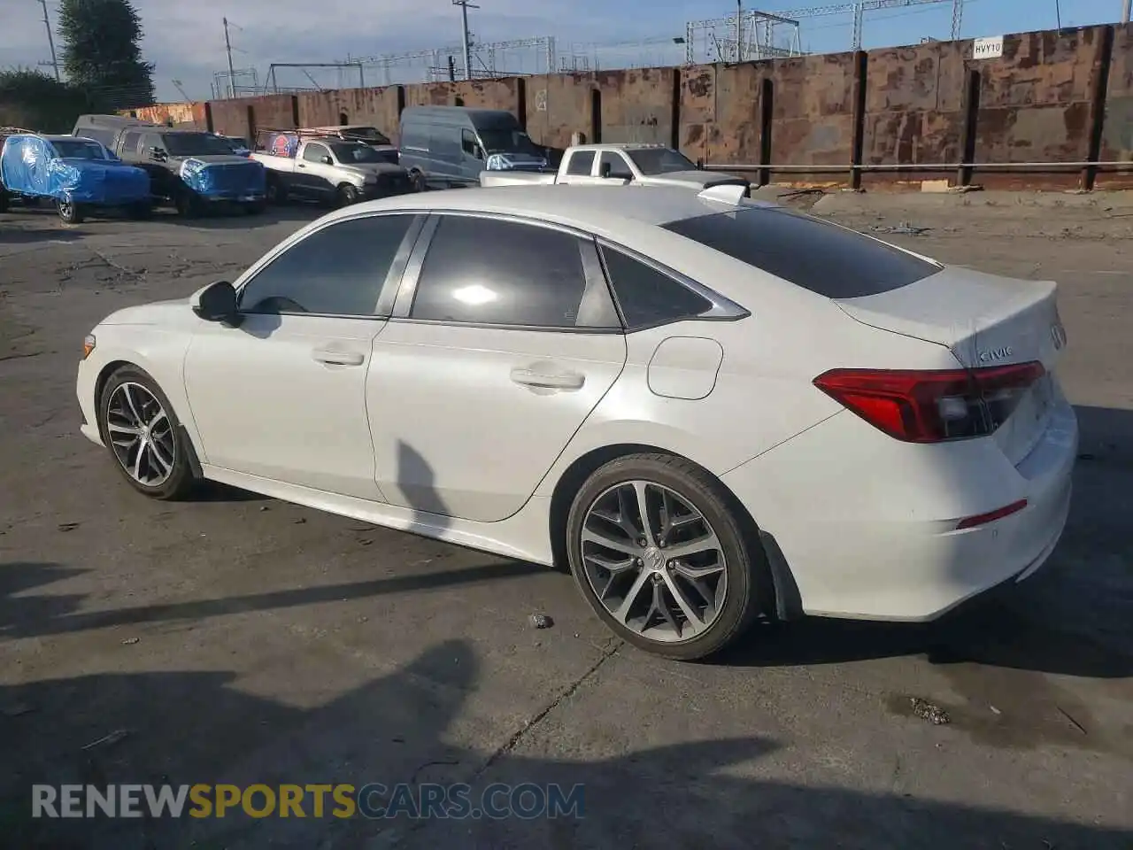 2 Photograph of a damaged car 2HGFE1F94PH307377 HONDA CIVIC 2023