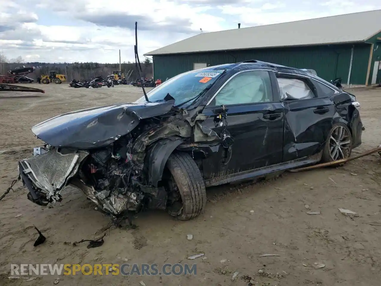 1 Photograph of a damaged car 2HGFE1F94PH318315 HONDA CIVIC 2023