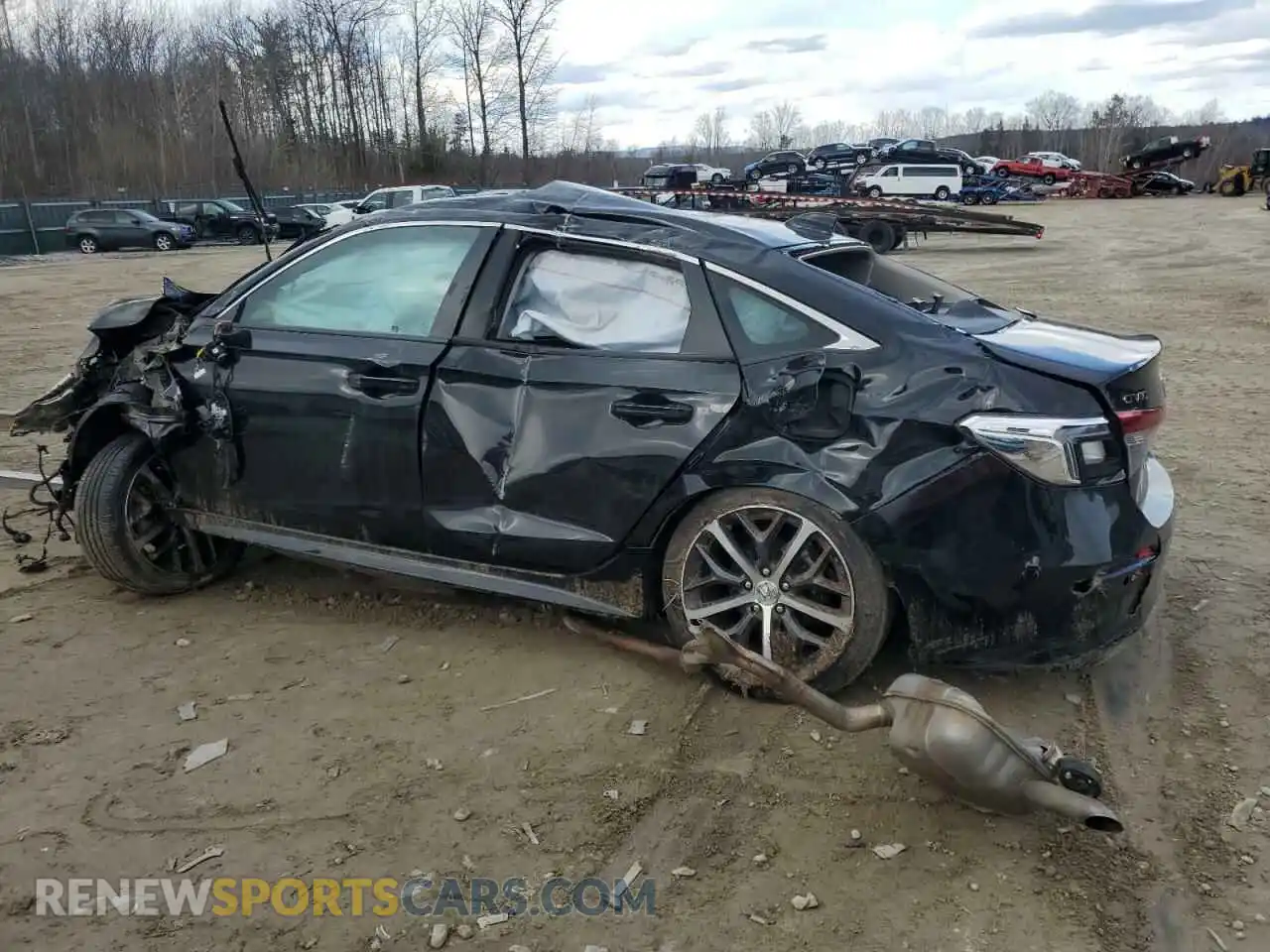 2 Photograph of a damaged car 2HGFE1F94PH318315 HONDA CIVIC 2023