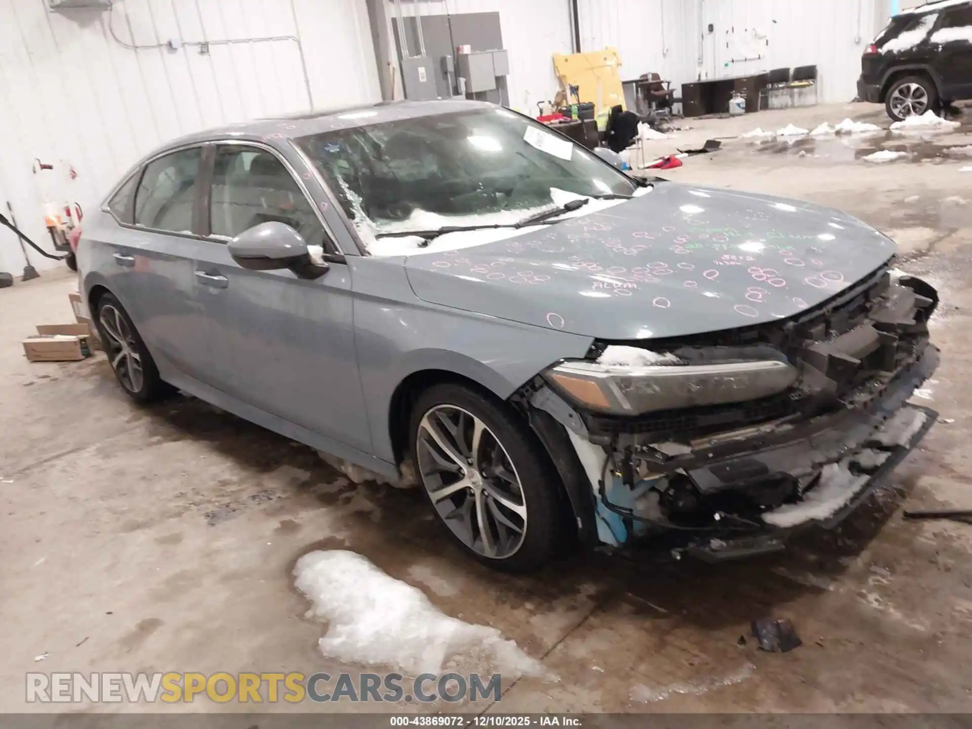 1 Photograph of a damaged car 2HGFE1F94PH318623 HONDA CIVIC 2023