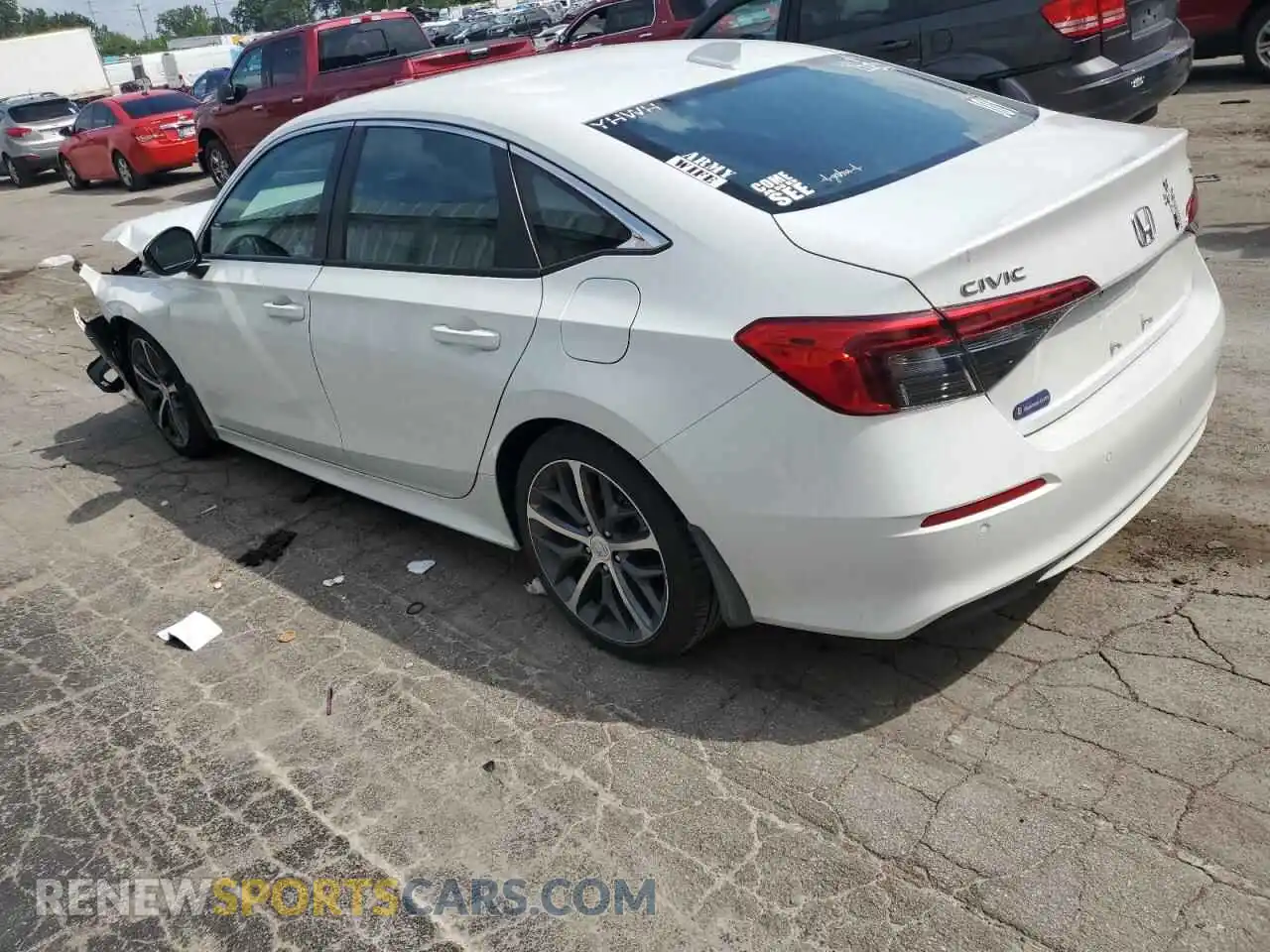 2 Photograph of a damaged car 2HGFE1F94PH325281 HONDA CIVIC 2023