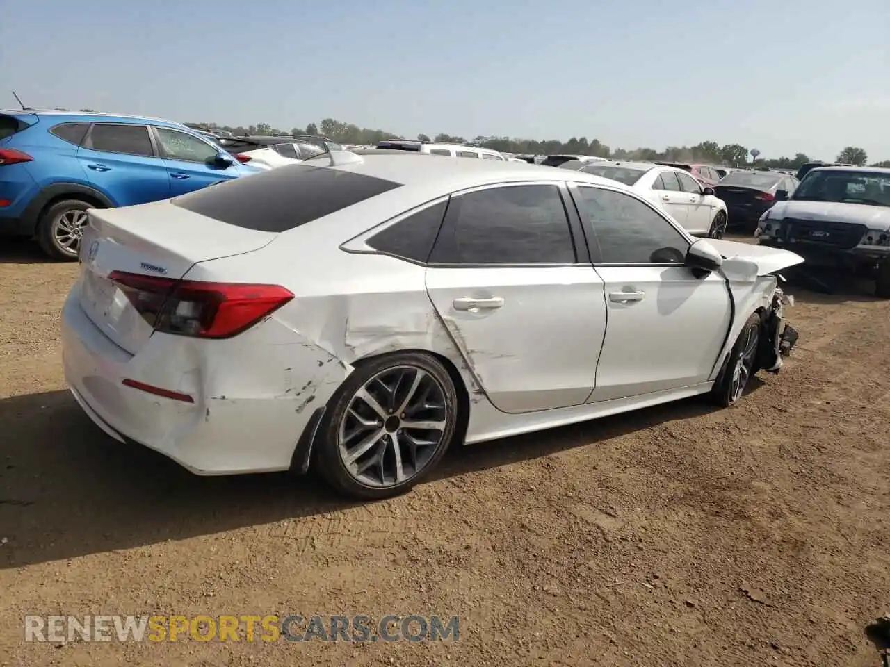3 Photograph of a damaged car 2HGFE1F95PH308229 HONDA CIVIC 2023