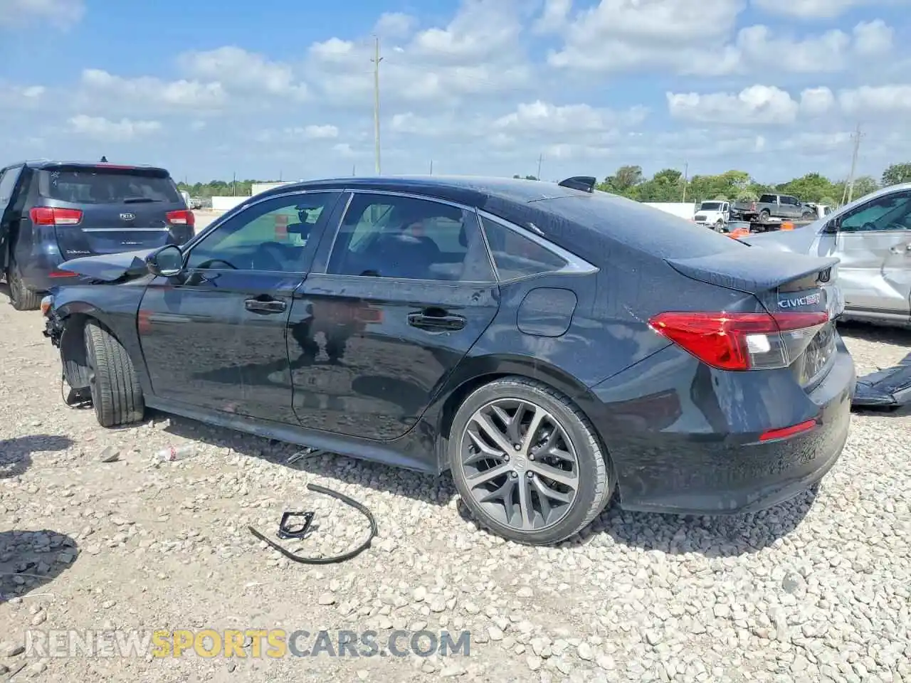 2 Фотография поврежденного автомобиля 2HGFE1F96PH302567 HONDA CIVIC 2023