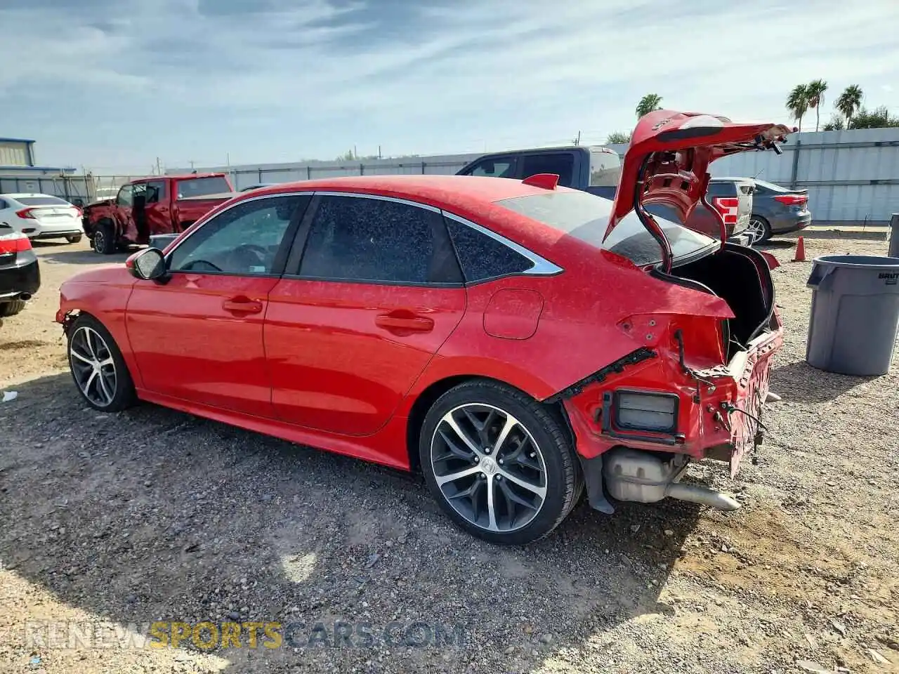 2 Photograph of a damaged car 2HGFE1F96PH305212 HONDA CIVIC 2023