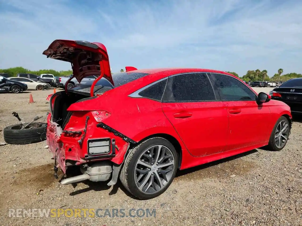 3 Photograph of a damaged car 2HGFE1F96PH305212 HONDA CIVIC 2023