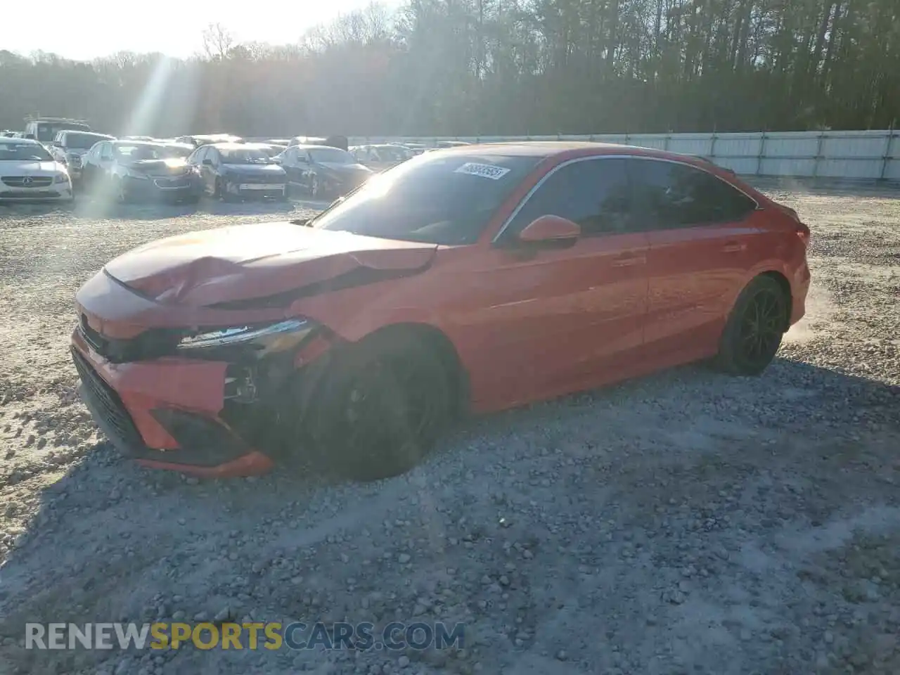 1 Photograph of a damaged car 2HGFE1F96PH307560 HONDA CIVIC 2023