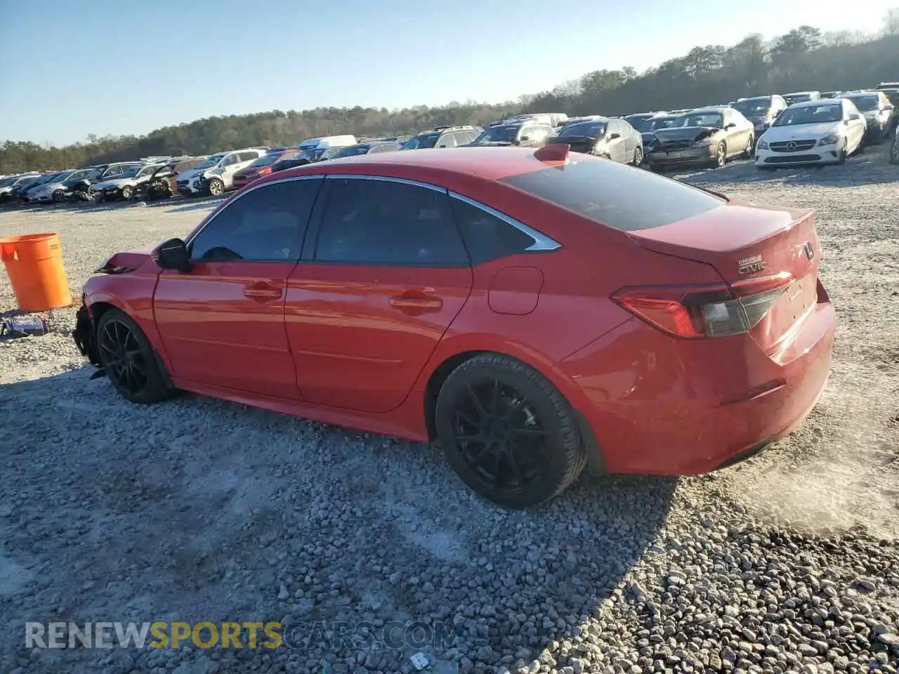 2 Photograph of a damaged car 2HGFE1F96PH307560 HONDA CIVIC 2023
