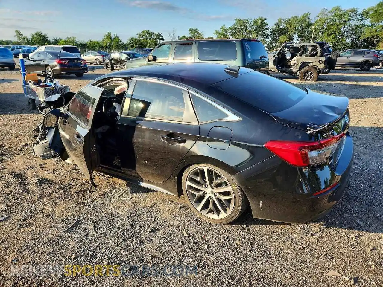 2 Photograph of a damaged car 2HGFE1F96PH311687 HONDA CIVIC 2023