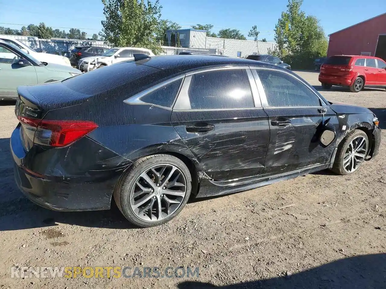 3 Photograph of a damaged car 2HGFE1F97PH002701 HONDA CIVIC 2023