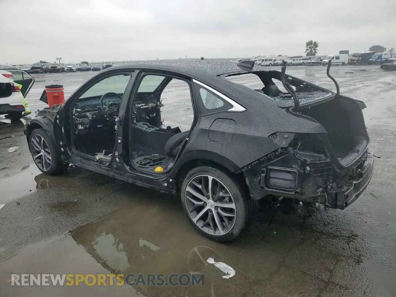 2 Photograph of a damaged car 2HGFE1F97PH302593 HONDA CIVIC 2023
