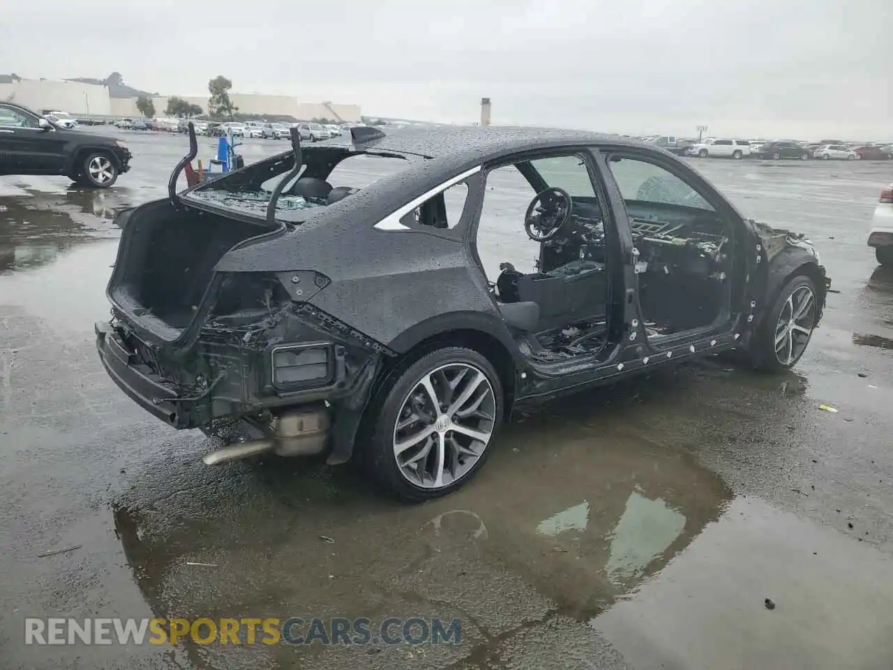 3 Photograph of a damaged car 2HGFE1F97PH302593 HONDA CIVIC 2023