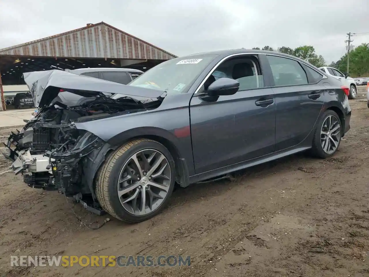 1 Photograph of a damaged car 2HGFE1F97PH306921 HONDA CIVIC 2023