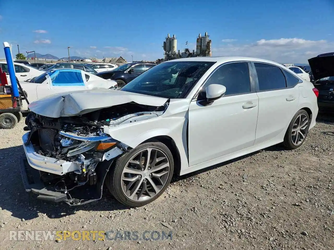 1 Photograph of a damaged car 2HGFE1F99PH308606 HONDA CIVIC 2023