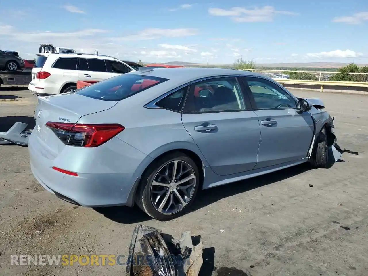 3 Photograph of a damaged car 2HGFE1F99PH318620 HONDA CIVIC 2023