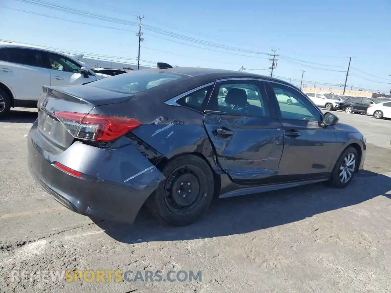 3 Photograph of a damaged car 2HGFE2F20PH536910 HONDA CIVIC 2023