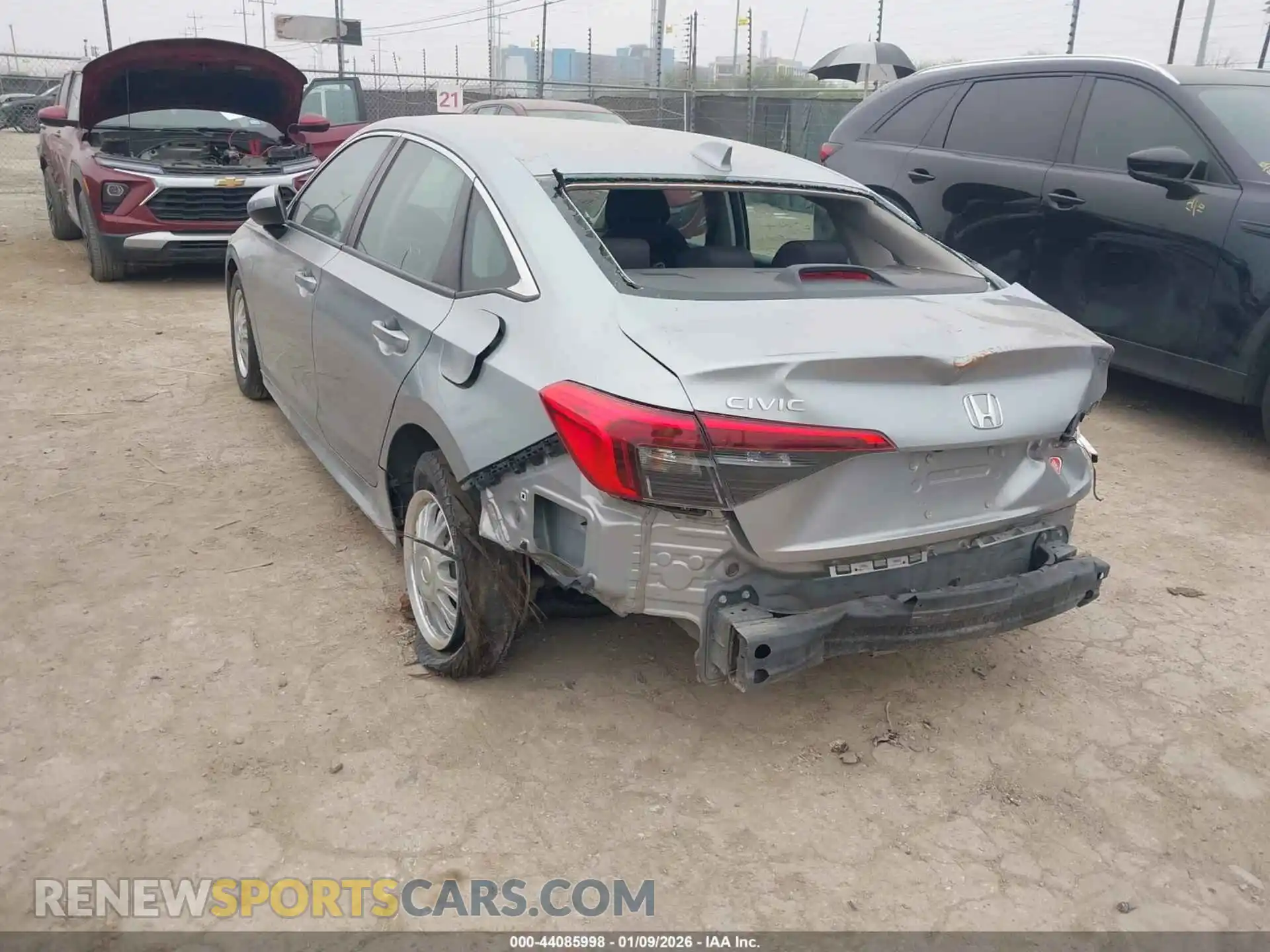 3 Photograph of a damaged car 2HGFE2F20PH542383 HONDA CIVIC 2023