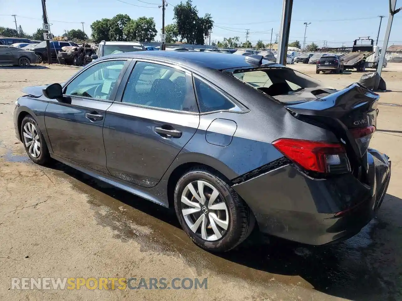 2 Photograph of a damaged car 2HGFE2F20PH566683 HONDA CIVIC 2023