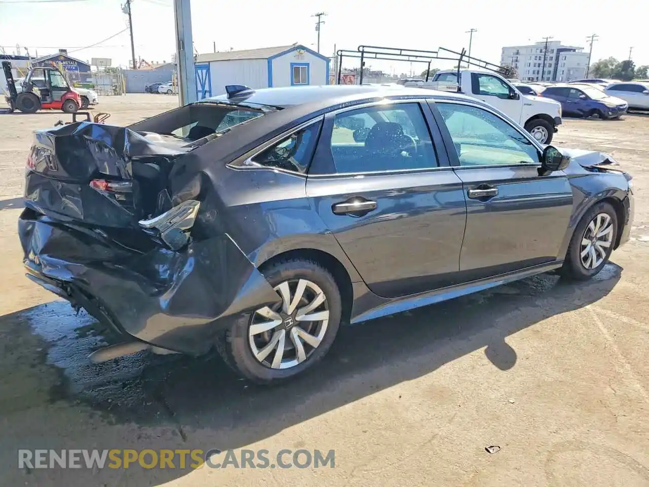 3 Photograph of a damaged car 2HGFE2F20PH566683 HONDA CIVIC 2023
