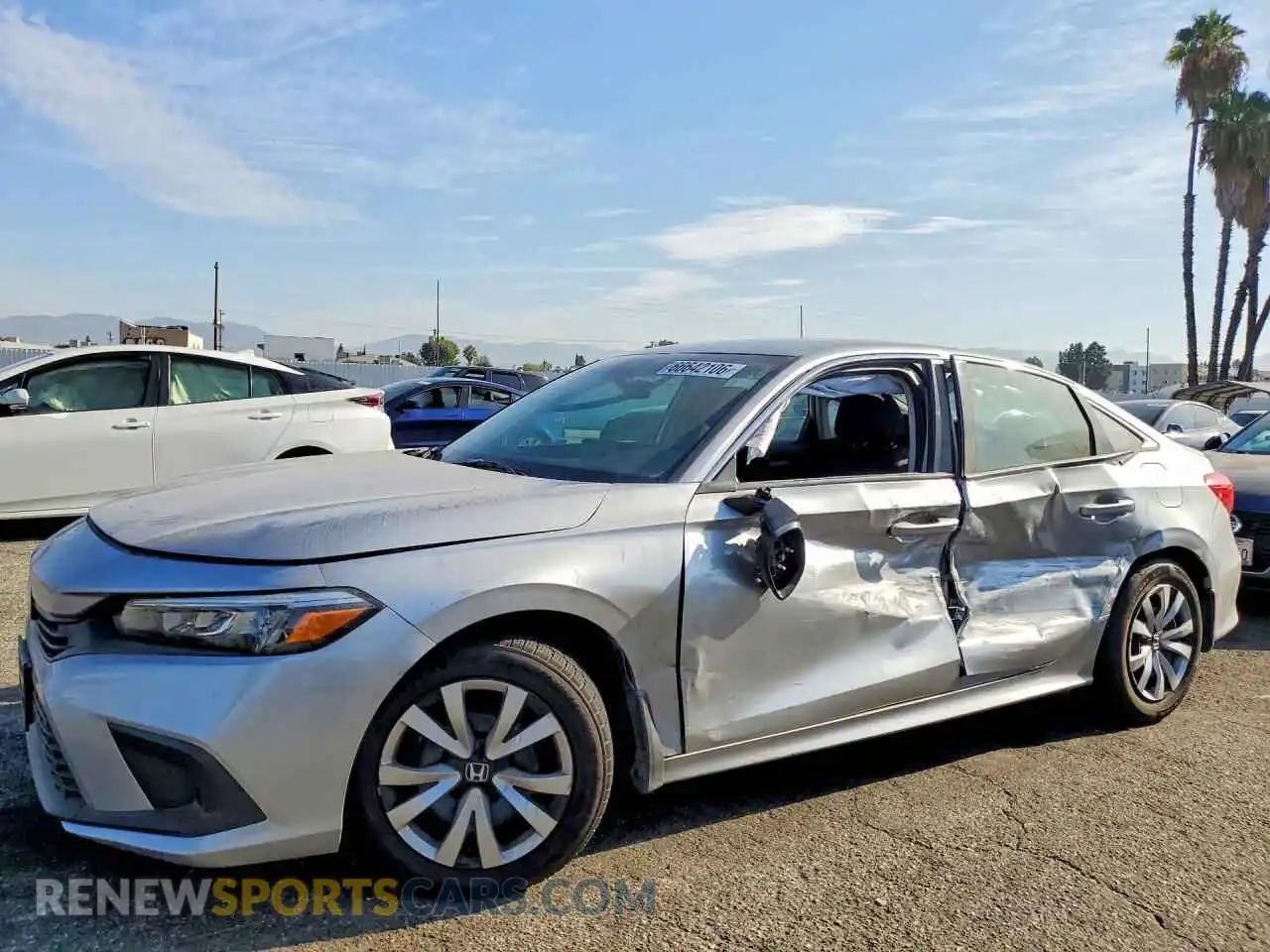 1 Photograph of a damaged car 2HGFE2F21PH540464 HONDA CIVIC 2023