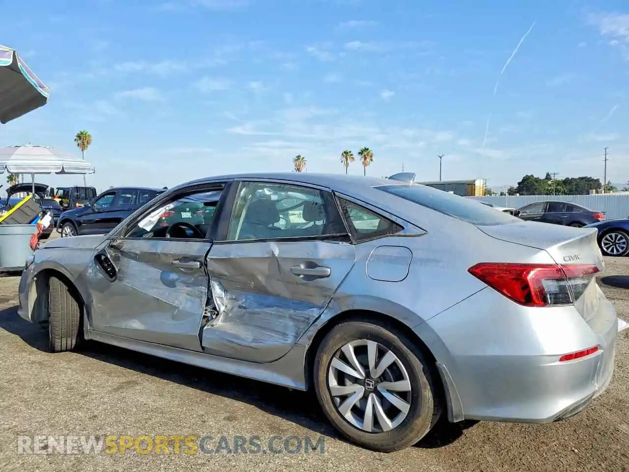 2 Photograph of a damaged car 2HGFE2F21PH540464 HONDA CIVIC 2023