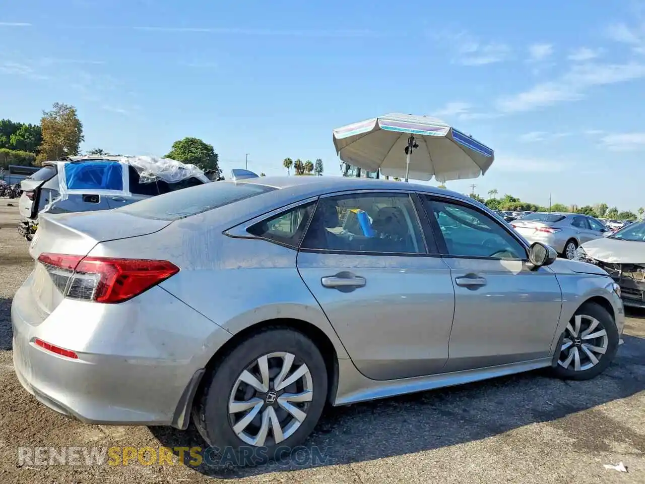 3 Photograph of a damaged car 2HGFE2F21PH540464 HONDA CIVIC 2023