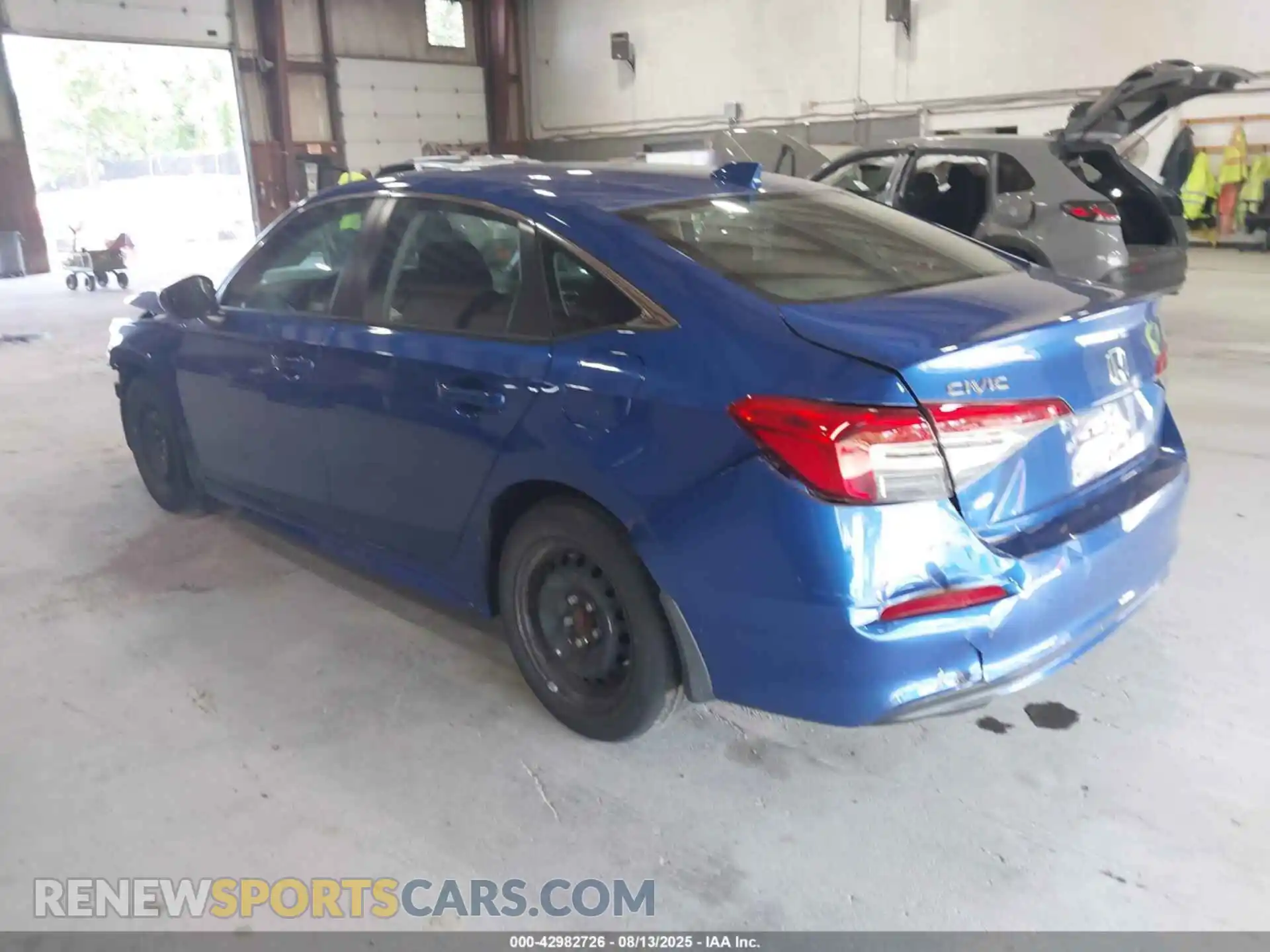3 Photograph of a damaged car 2HGFE2F21PH542425 HONDA CIVIC 2023